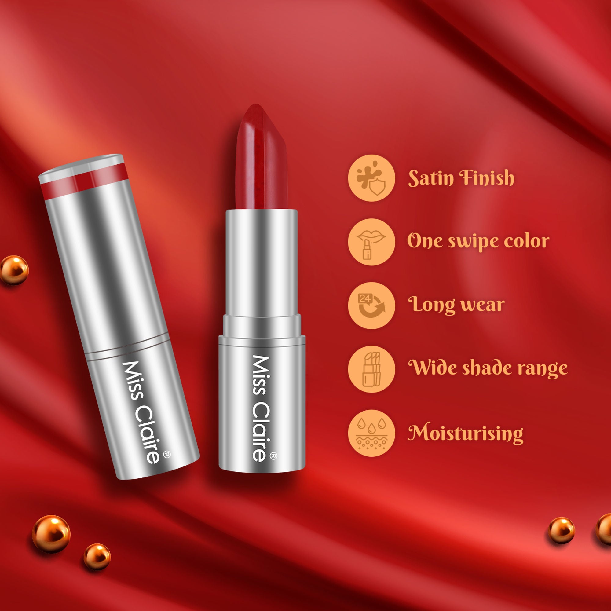 Miss Claire Color Rich Lipstick - 14