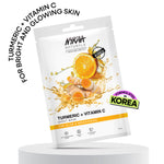 Thumbnail for Nykaa Naturals Korean Sheet Mask With Turmeric & Vitamin C For Glow & Brightening