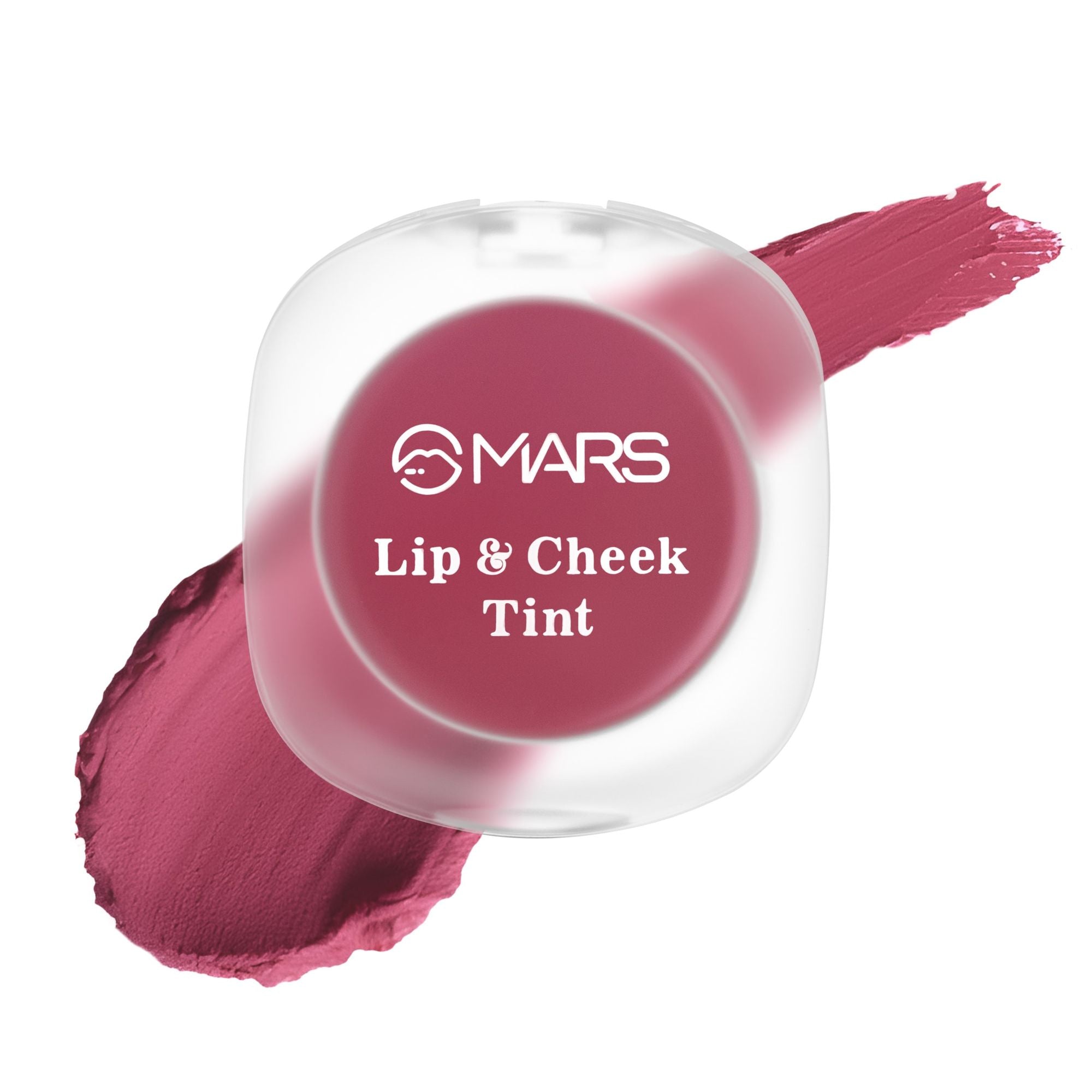 MARS Lip & Cheek Tint for Bold Pop Color - 01-Dusty Rose
