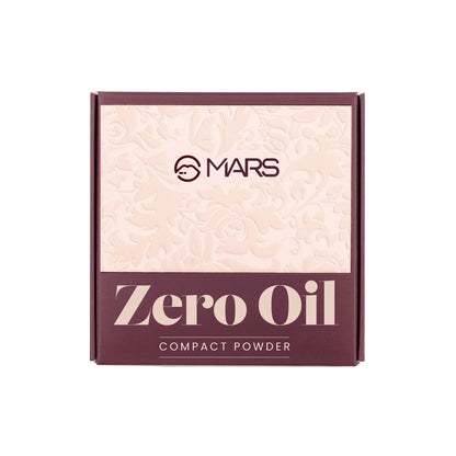 MARS Cosmetics Zero Oil Compact Powder - 08-Roasted Almond - Distacart