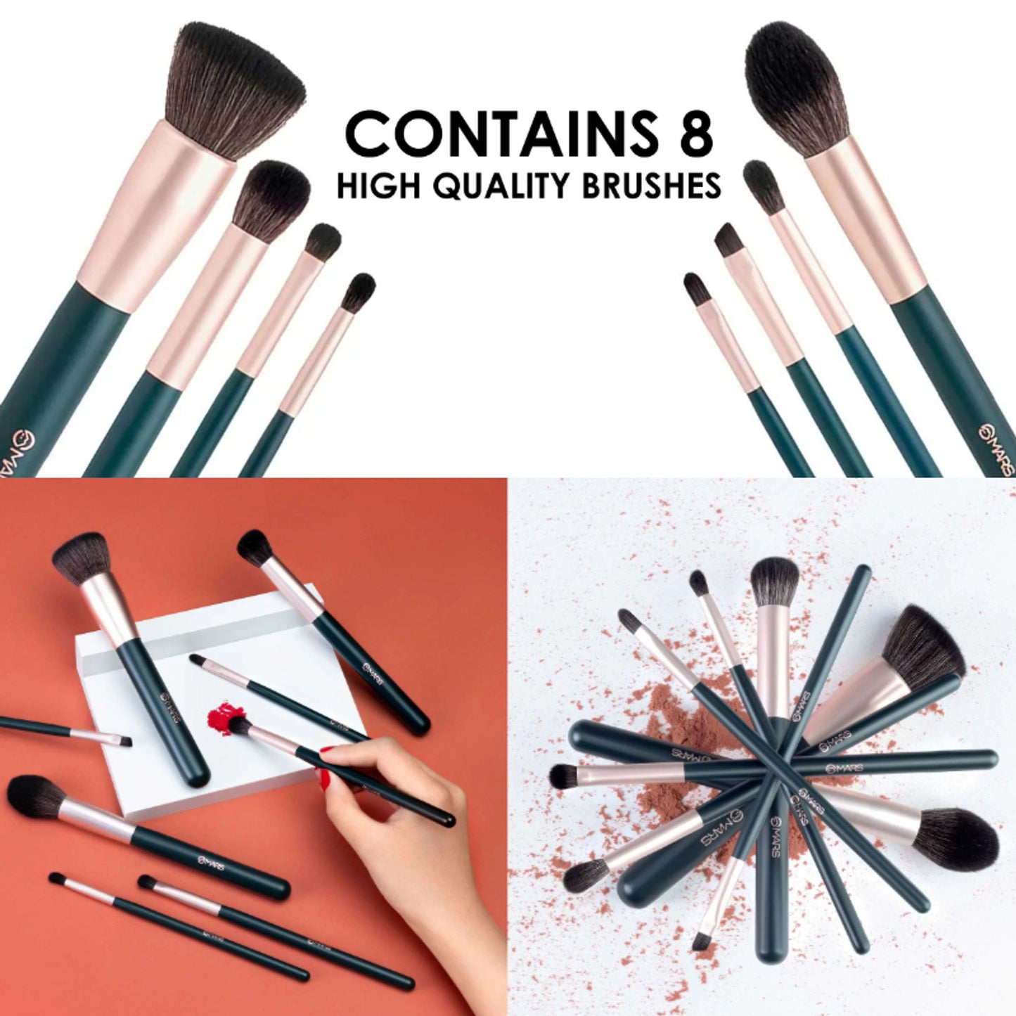 MARS Cosmetics Tools Of Titan Brush Set - Distacart