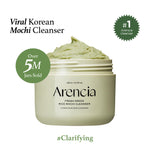 Thumbnail for Arencia Fresh Green Rice Mochi Cleanser - Korean Cleanser, Mask & Makeup Remover, Reduces Blackheads