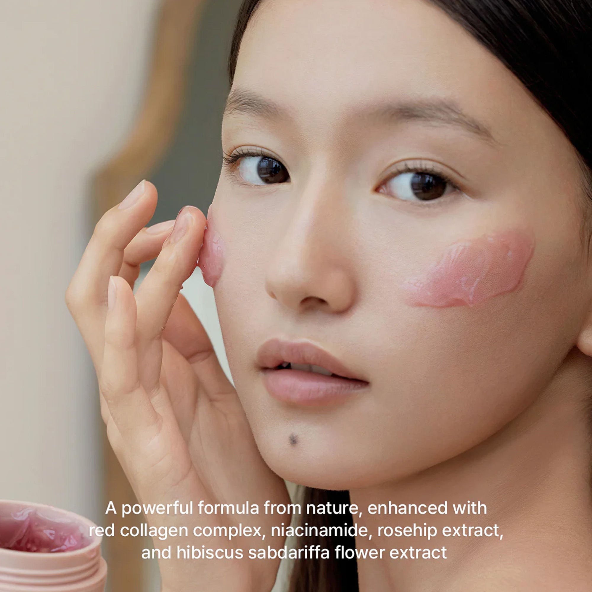 Arencia Red Smoothie Serum 30 - Anti-Aging Korean Serum with Vegan Collagen, Niacinamide & Peptides