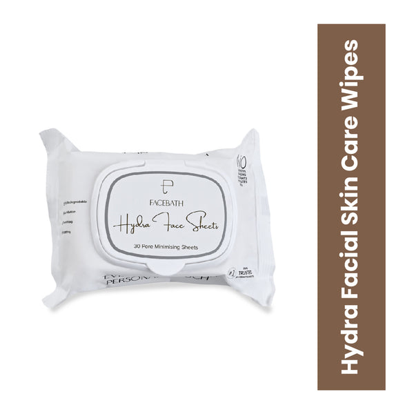 Personal Touch Hydra Facial Skin Care Serum Wipes For Pore Minimising With 72 hours Hydration