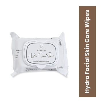 Personal Touch Hydra Facial Skin Care Serum Wipes For Pore Minimising With 72 hours Hydration