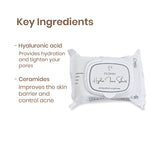 Thumbnail for Personal Touch Skincare Hydra Facial Skin Care Serum Wipes For Pore Minimising With 72 hours Hydration - Distacart