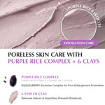 Thumbnail for Eqqualberry Purple Rice Pore Purifying Cleanser – Deep Pore Care & Sebum Control - Distacart