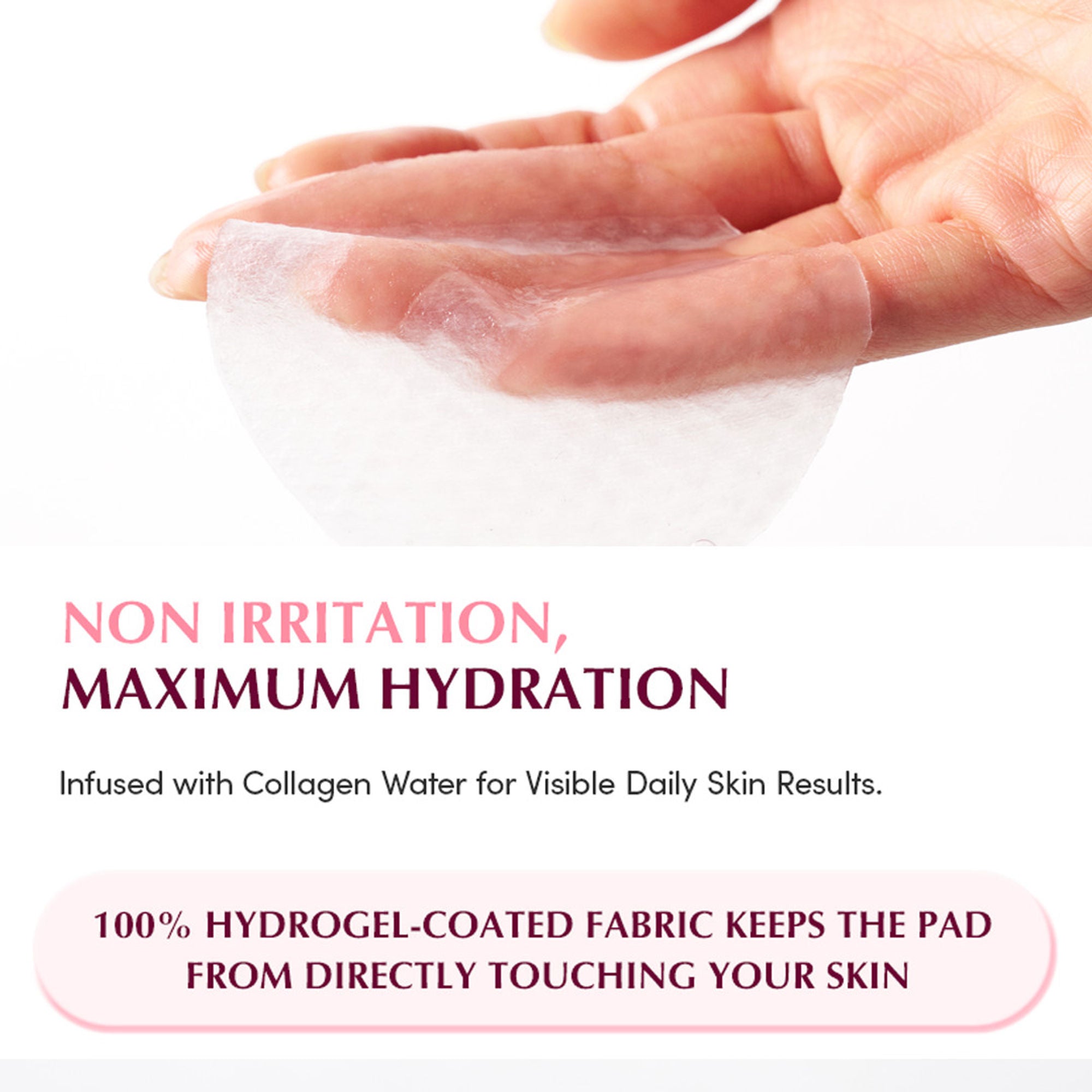Eqqualberry Collagen Pore Tight-Up Gel Toner Pads – Hydrates & Refines Pores - Distacart