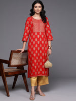 Thumbnail for Indo Era Ethnic Motifs Printed Kurta