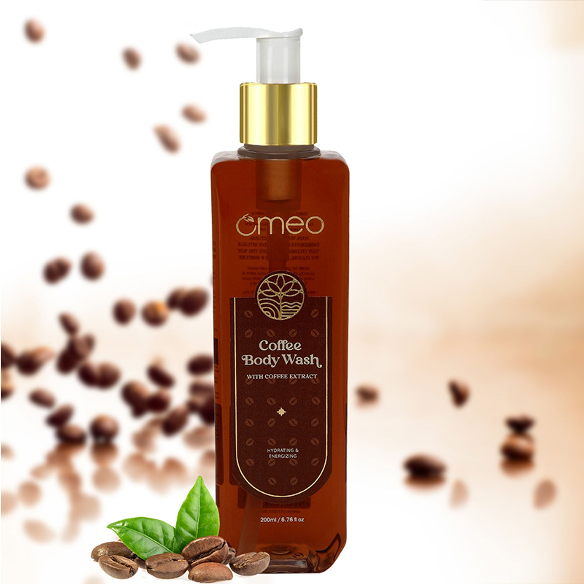 Omeo Coffee Body Wash - Gentle Cleansing, Soft Nourshing Body Wash - Dista