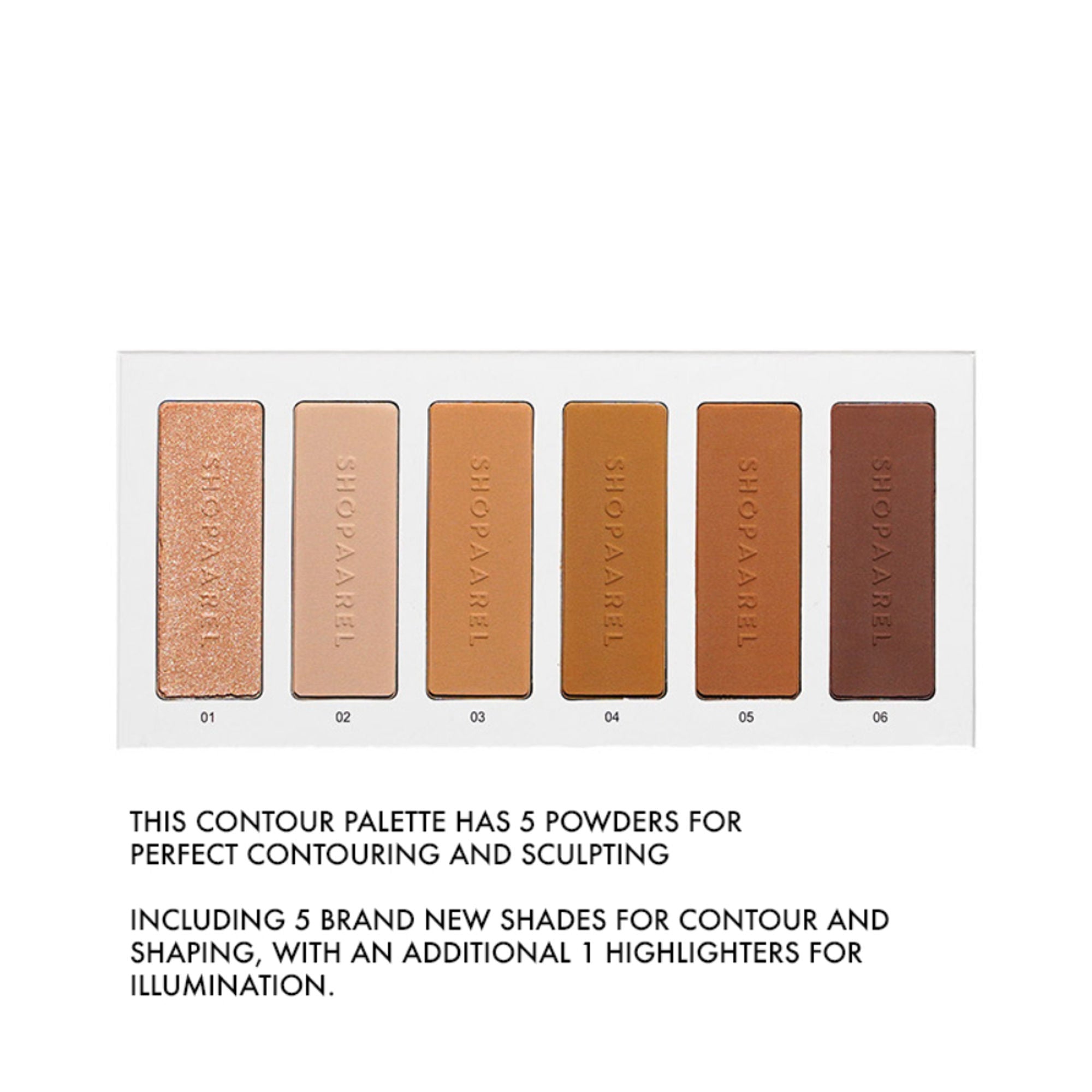 Shopaarel 2 in 1 Contour Palette - Distacart