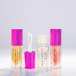 Thumbnail for Makeup Revolution Glaze Lip Oil Intense Nourishment With Hyaluronic Acid Vitamin E - Lust Clear - Distacart