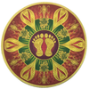 Stickerbazaar Micro Golden Embossing Rangoli Stickers - Distacart