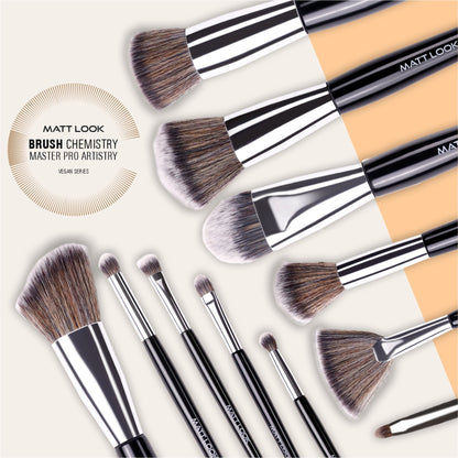 Matt Look Brush Chemistry Master Pro Artistry - Set of 12 - Distacart