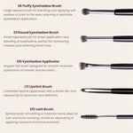 Thumbnail for Matt Look Brush Chemistry Master Pro Artistry - Set of 12 - Distacart