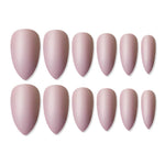 Thumbnail for shills professional reusable press on nails sharp almond spn682