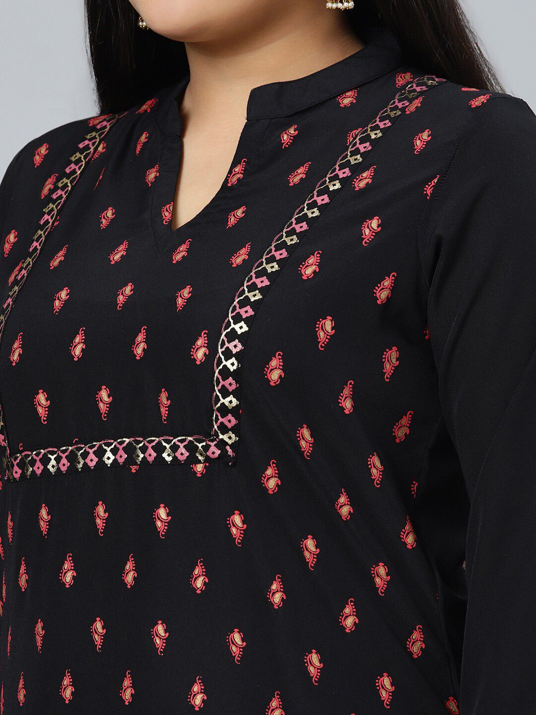Sztori Floral Printed Regular Kurta with Trousers - Distacart