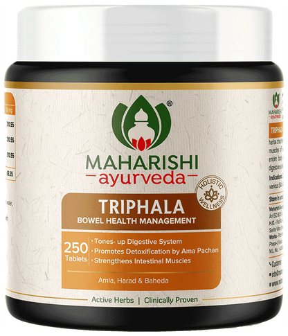 Maharishi Ayurveda Triphala Tablets - Distacart