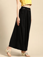 Thumbnail for TAG 7 Women Flared Ethnic Palazzos