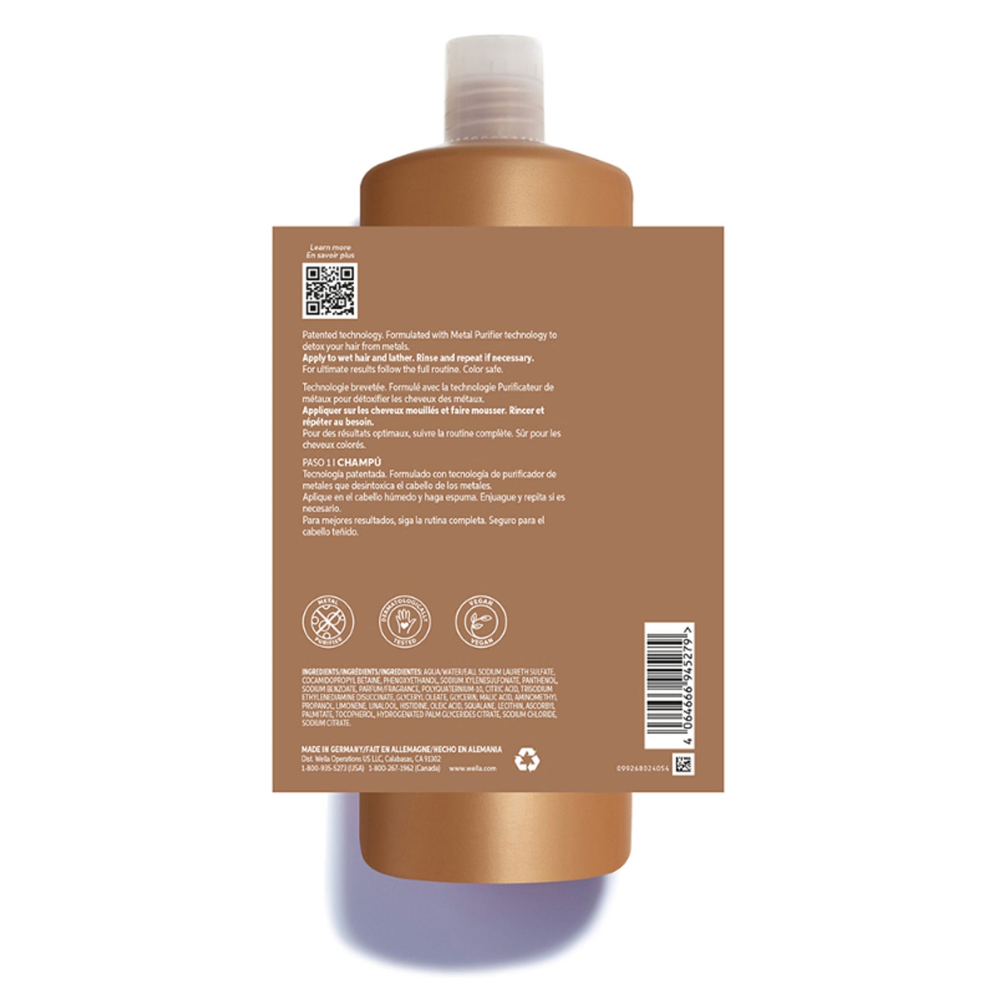 Wella Professionals Ultimate Smooth Shampoo - Distacart