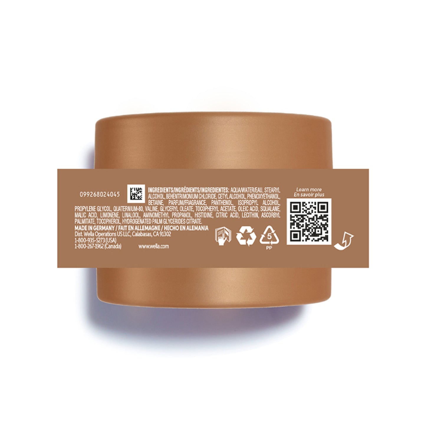 Wella Professionals Ultimate Smooth Hair Mask - Distacart