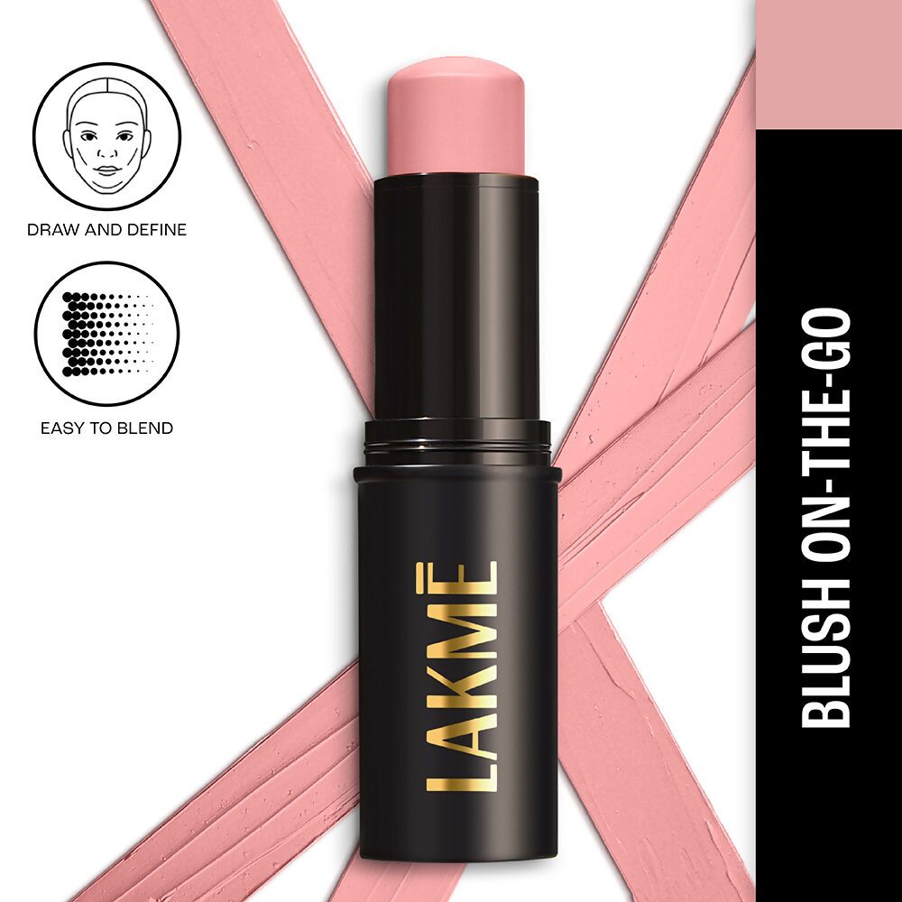 Lakme Facelift MultiSlayer Blush Stick - Pink Powerhouse - Distacart