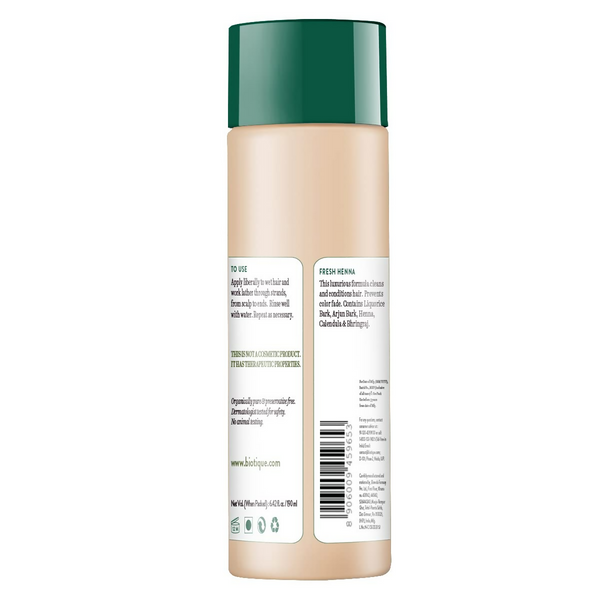 Biotique Fresh Henna Color Protect Shampoo & Conditioner For Color Treated Hair