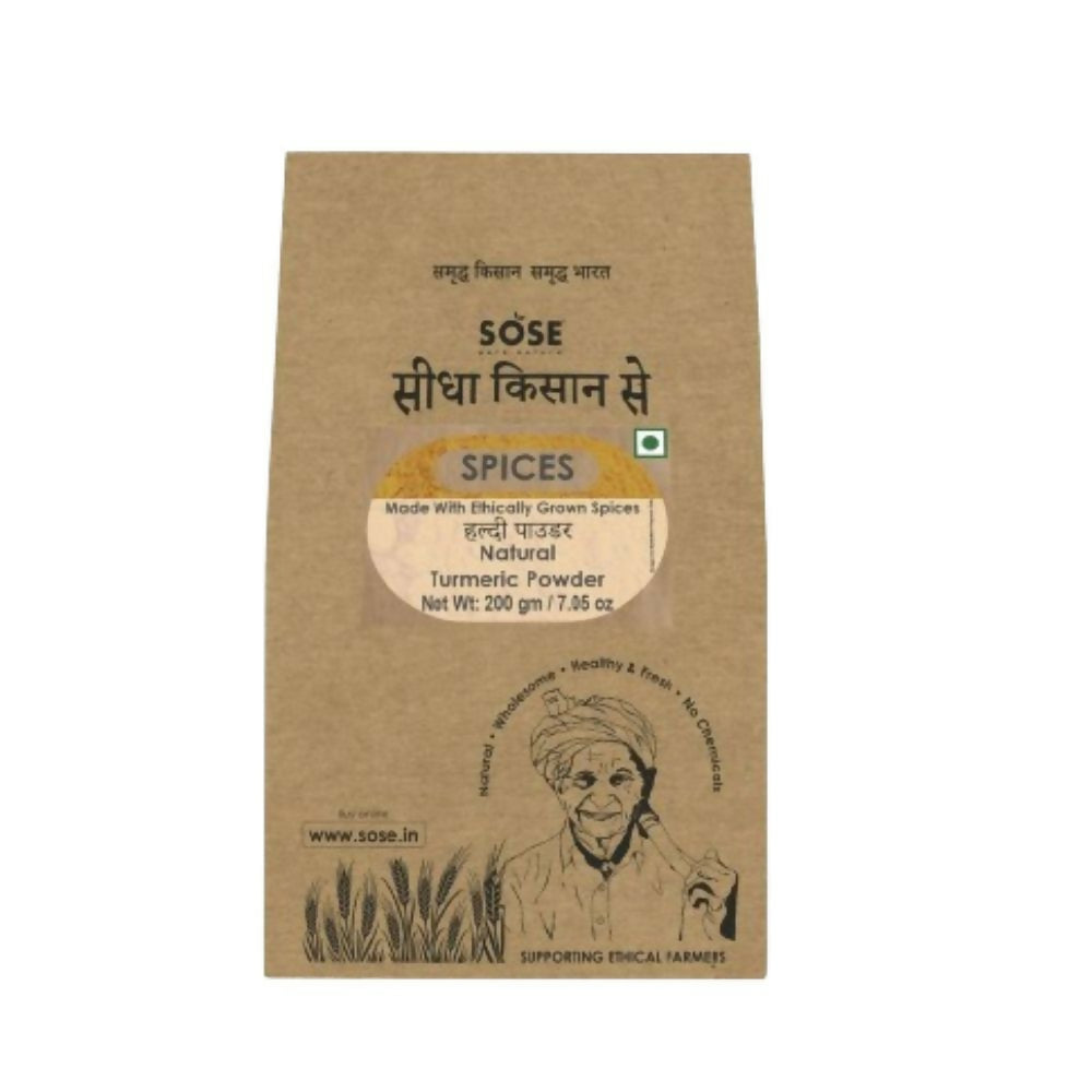 Gir Sidha Kisan Se Natural Turmeric Powder (Haldi) - Distacart