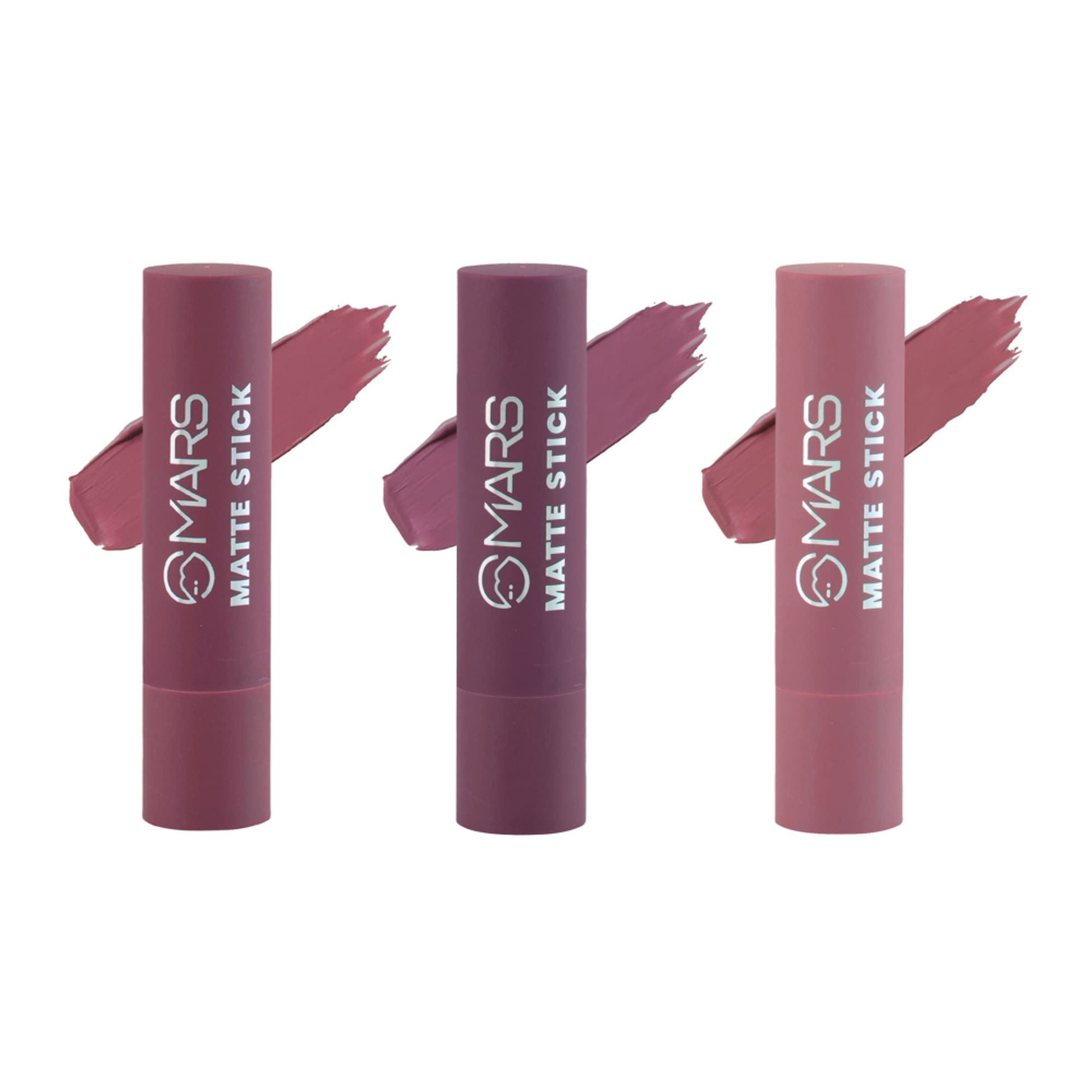 MARS Cosmetics Matte Lipsticks Box - 03 Plums