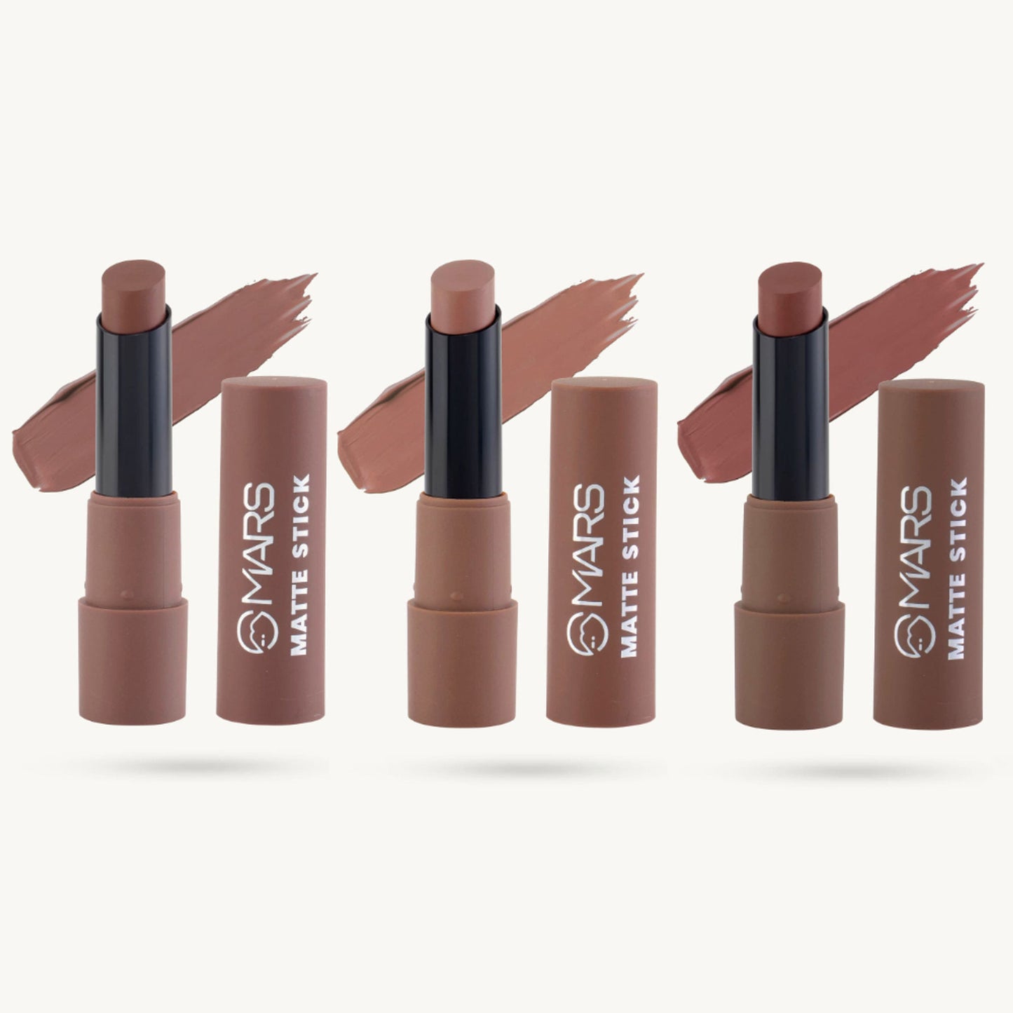 MARS Cosmetics Matte Lipsticks Box - 04 Browns - Distacart