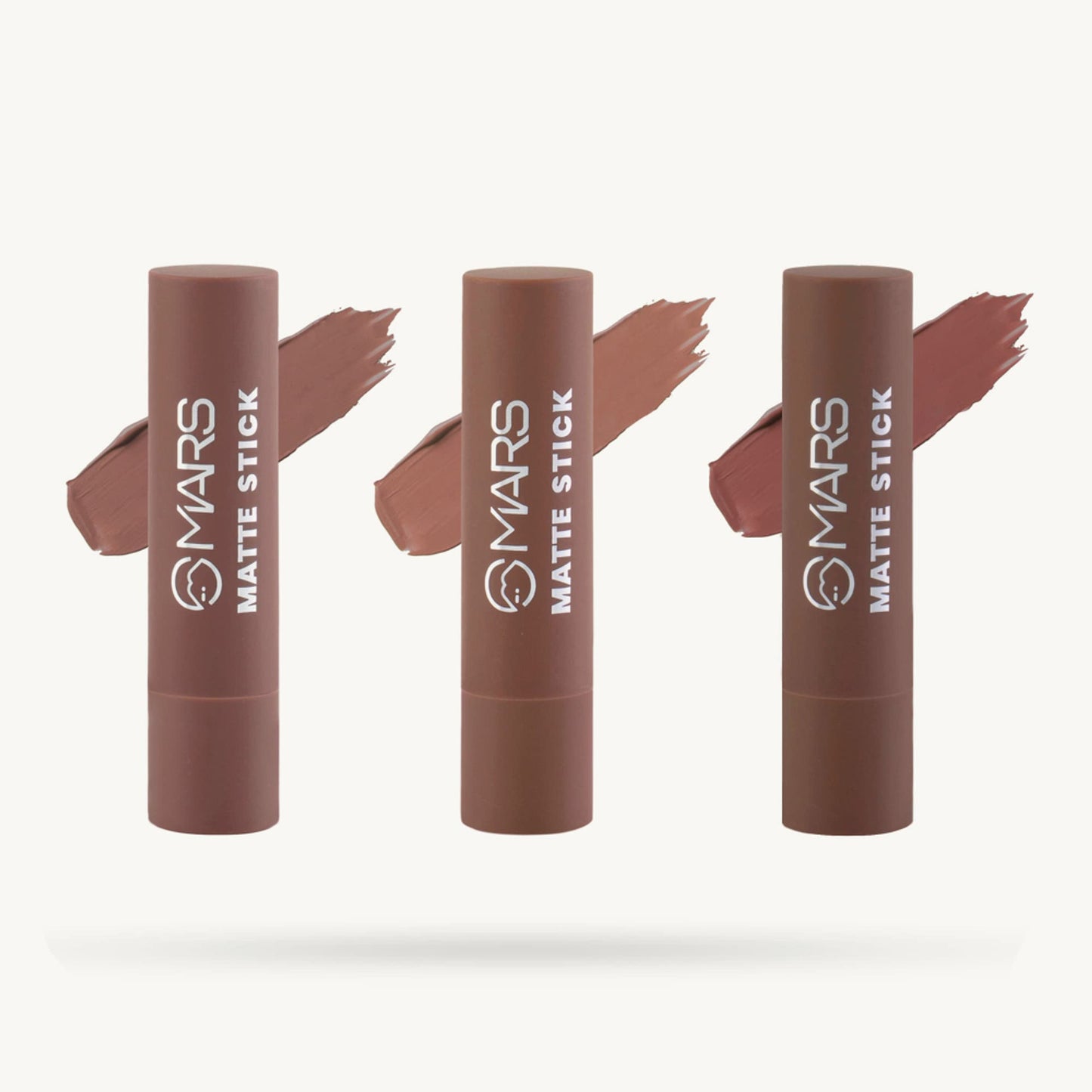 MARS Cosmetics Matte Lipsticks Box - 04 Browns - Distacart