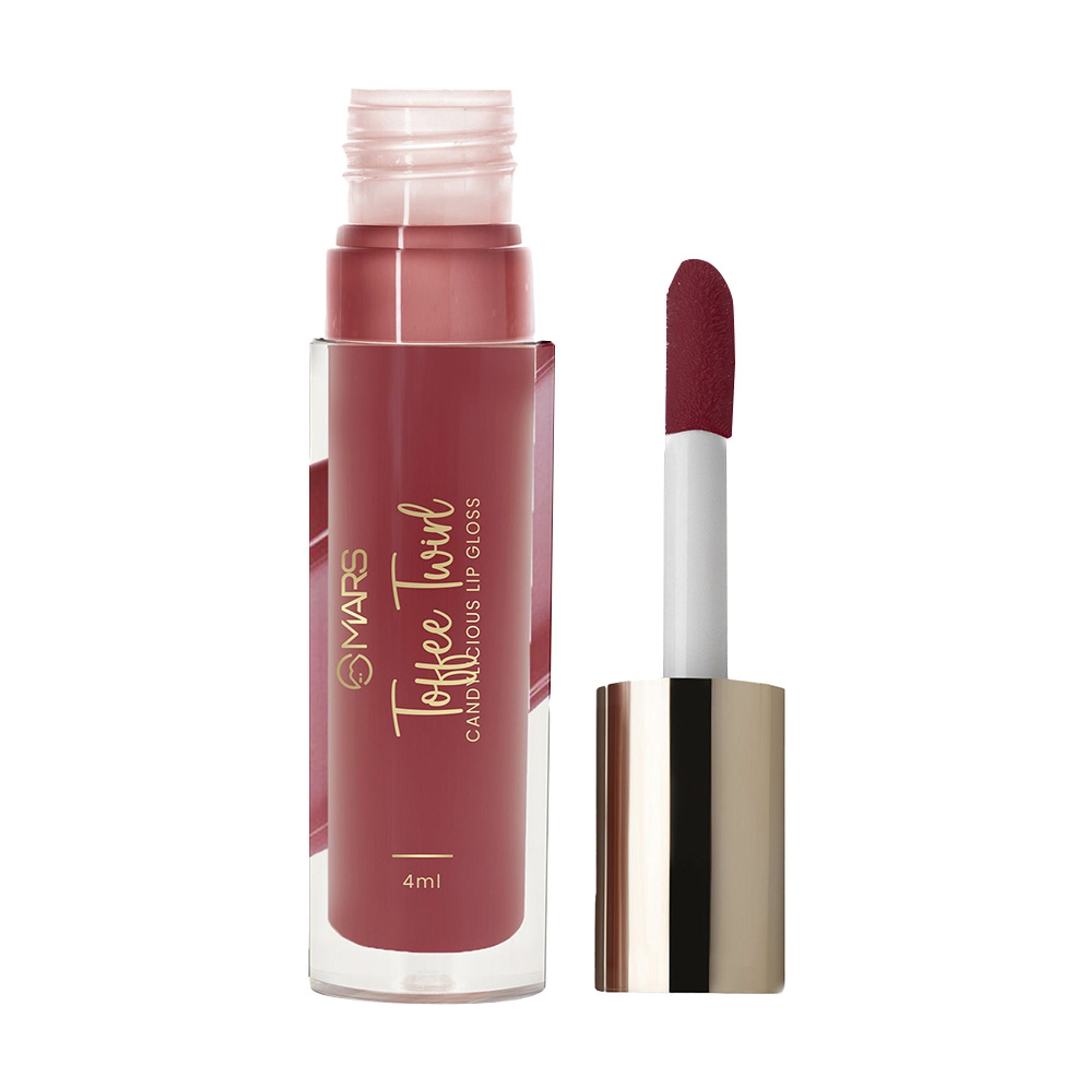 MARS Cosmetics Candylicious Colored Lip Gloss - Toffee Twirl - Distacart