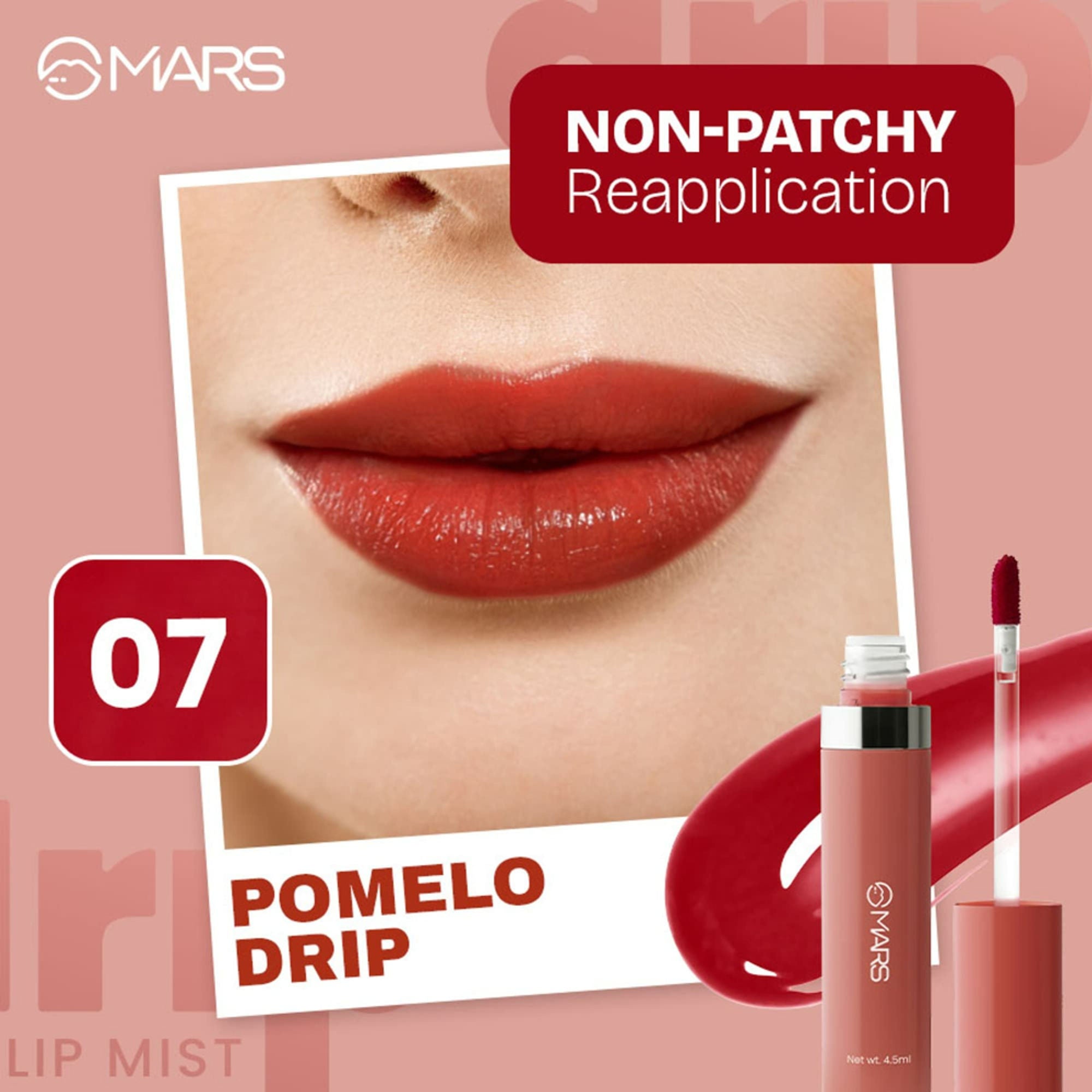MARS Cosmetics Drip Lip Mist - 07 Pomelo Drip
