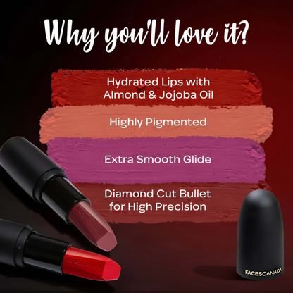 Faces Canada Weightless Matte Finish Lipstick - Buff Nude 05 - Distacart