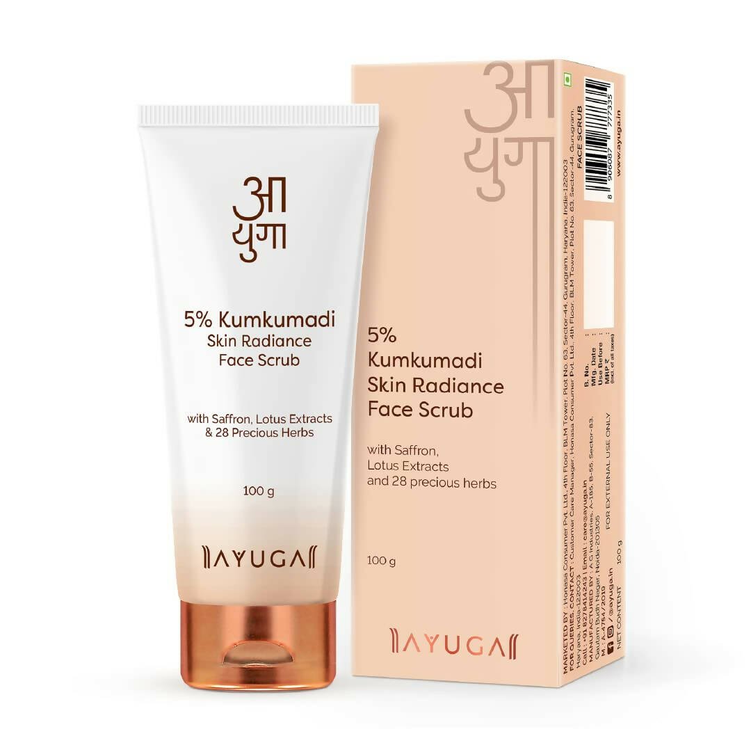 Ayuga 5% Kumkumadi Skin Radiance Face Scrub - Distacart