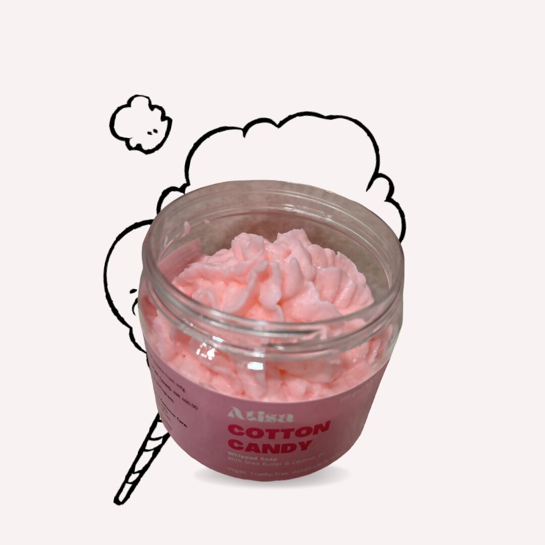 Atisa Cotton Candy Whipped Soap - Distacart