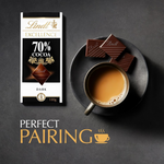 Thumbnail for Lindt Excellence 70% Cocoa Dark Chocolate - Dista
