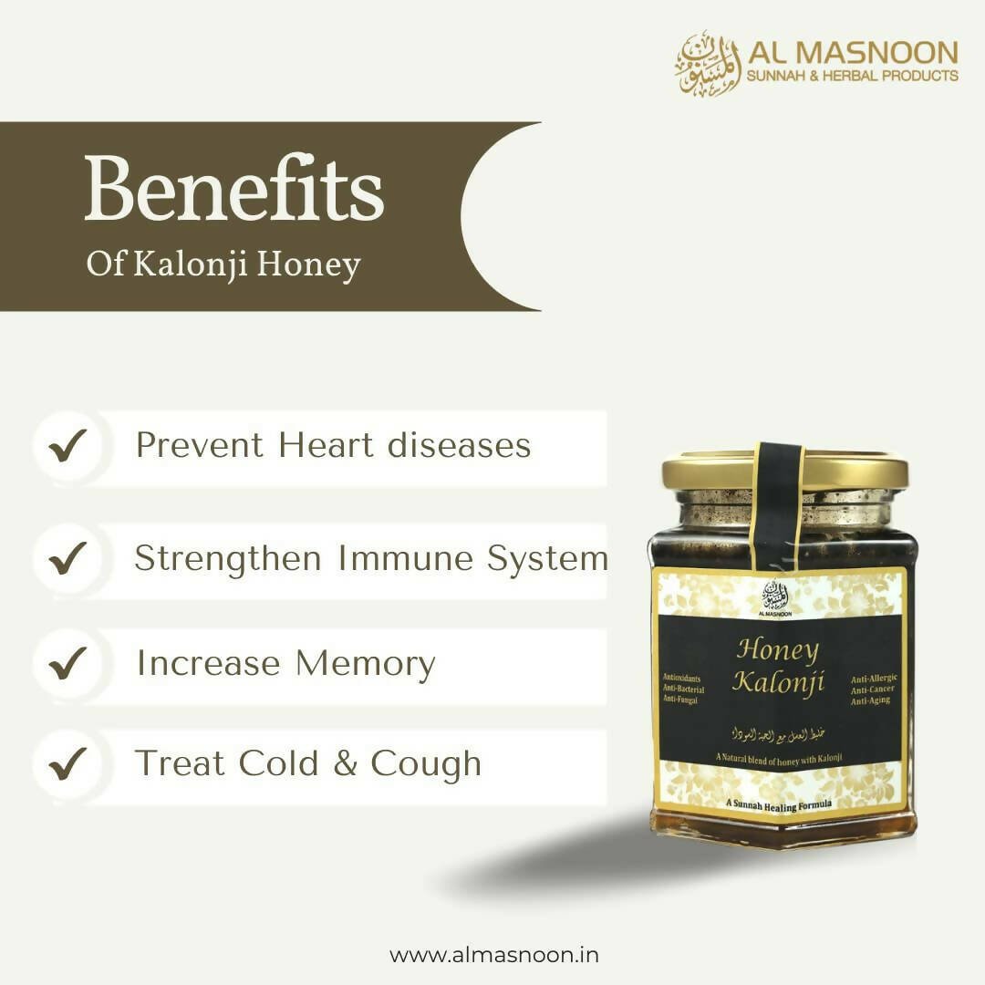 Al Masnoon Honey Kalonji - Distacart