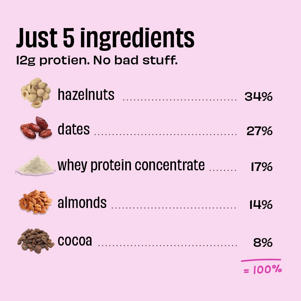 The Whole Truth Protein Bar - Hazelnut Cocoa