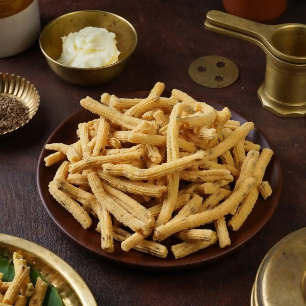 Sweet Karam Coffee Butter Murukku (Benne Murukku) - Distacart