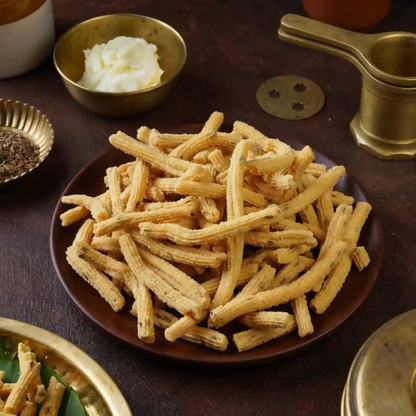 Sweet Karam Coffee Butter Murukku (Benne Murukku) - Distacart