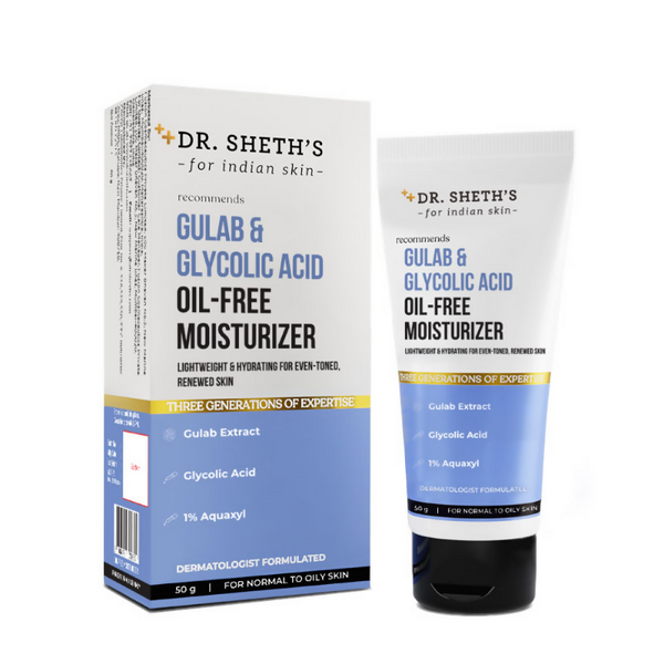 Dr. Sheth's Gulab & Glycolic Acid Oil-Free Moisturizer - Distacart