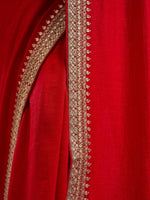 Thumbnail for kasee Solid Embroidered Pure Silk Saree - Distacart