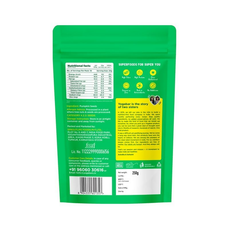 Yoga Bar Seeds Combo – Chia, Flax, Sunflower & Pumpkin Seeds