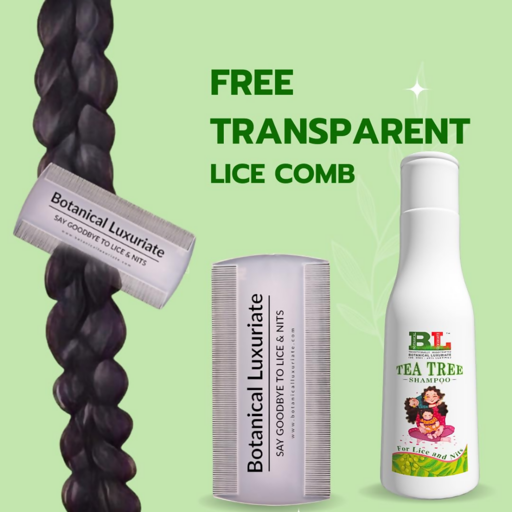 Botanical Luxuriate Tea Tree Natural Anti Lice and Nits Shampoo - Dista