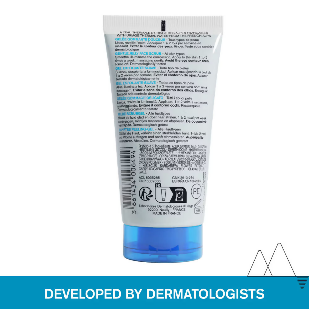 Uriage Daily Facial Scrub With Silica Microbeads