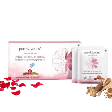 Purely Yours Organic Skin Puritea Herbal Tea for Acne Defence & Skin Purifying - Dista