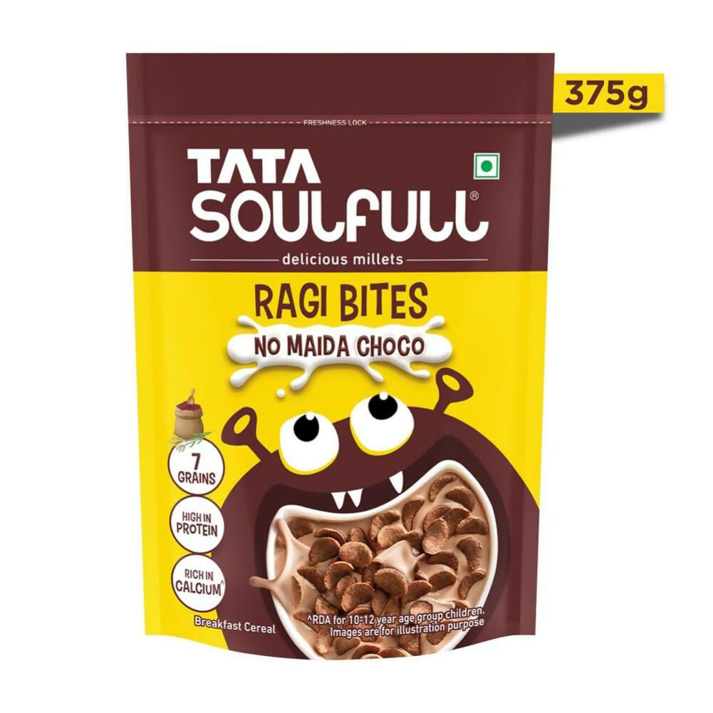 Tata Soulfull Ragi Bites Breakfast Cereals - No Maida Choco - Distacart