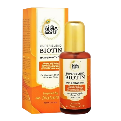 The Indie Earth Rosemary Mint Biotin Hair Oil - Distacart