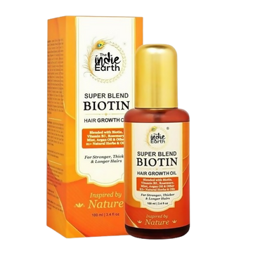 The Indie Earth Rosemary Mint Biotin Hair Oil - Distacart